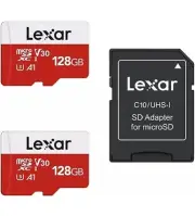 Lexar E-Series 128GB Micro SD Card 2-Pack