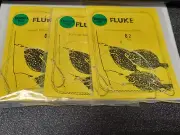 3 NJ Hand Tied Tandem w/3-Way Snap Gold Baitholder Fluke/Summer Flounder Rigs