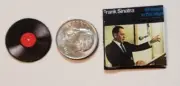Dollhouse Miniature Record Album 1" 1/12 scale Barbie Frank Sinatra Stranger