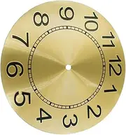 MOBUTOFU Stylish DIY Aluminum Clock Dial Replacement for Quartz Wall Clock DIY Craft Material