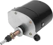 12V Windshield Wiper Motor 105 Degree Metal Enhanced Performance Replacement for Willys Tractor Front and Rear Long Shaft Angle Fit for 207 2010 2014 and 307 2003 2010