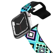 Apple Watch Series 4-6, SE (40mm) Impact Band Turquoise Native Inspired