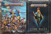 AOS Age Of Sigmar Battle of Glymmsforge Book and Core Rules New / Free Ship