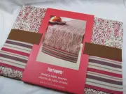 Brand New Pier 1 Imports Anneta Table Runner. 72 inch. Cheerful Red White Design