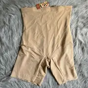 HoneyLove Sculpt Wear SuperPower Short Womens Size 3X Sand Shapewear