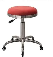 Saddle Chair,Saddle Stool Chair Rolling Stool Work Chair, 360° Swivel Rolling Chair 5 Casters Salon Office Adjustable, for Salon, Spa, Beauty Massage, Dental Clinic, Home Office