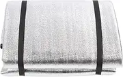 Picnic Blankets, 78.7 X 78.7 Inch Extra Large Damp Proof Splash Proof Double Sided Aluminum Film Thickened Outdoor Blanket, Suitable for Camping Beach Hiking Travel