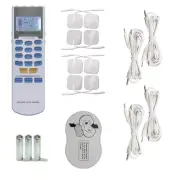 YK15AB TENS unit EMS Muscle Stimulator 4 outputs 15 modes Handheld Electrothe...