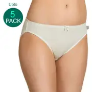 Bonds Hestia Heroes Hi Cut Womens Ladies Underwear Undies Panties Briefs Cream
