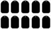 Acunny Valve Hole Sticker, Wheel Valve Sticker, Pack of 10 Sealed Valve Hole Stickers, Bicycles Rim Parts, Cycling Accessories Black for All