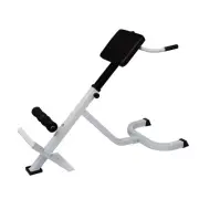 Vidaxl Back Extension Bench Steel Weights Benches