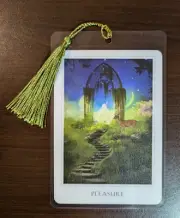 "PLEASURE" Bookmark Oracle Sacred Deck Card NEW Destiny Gift Tarot Art DEER PATH