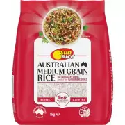 Sunrice Australian Medium Grain Rice Pouch 1kg