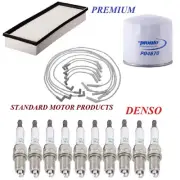 Tune Up Kit Filters Wire Spark Plugs Fit DODGE RAM 3500 V10; 8.0L 1994-2001