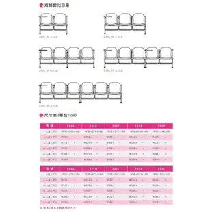 【US18-06A】視聽教室連結椅(一人座) 202G(M)_1P (東部及桃園以南請另詢運費)