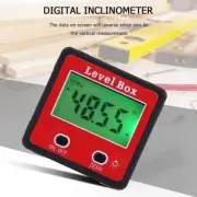Digital Display Inclinometer Measuring Goniometer Electronic Level Angle Finder