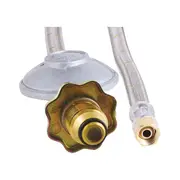 Bromic 10mm SS Hose and Regulator 2kg 1/4BSPF