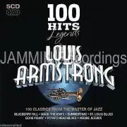 LOUIS ARMSTRONG - 100 Hits Legends - 5 CD Box Set