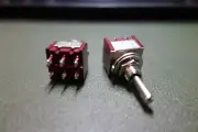 2 pcs DPDT MTS-2 On-On-On Fender Replacement Mini Toggle Switch