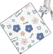 Picnic Mat Foldable | 78x78Inch Large Travel Picnic Blanket | Waterproof Washable Mattress Rug Pad Bedding Camping Hiking Music Festival RV Travel Beach Lawn Grass Parks Patio Outdoor