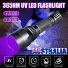 UV Light 365nm Blacklight Rechargeable Tactical LED Flashlight Scorpion Torch AU