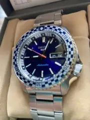 New SEIKO5 SPORTS Seiko 5 Sports Watch SKX Automatic SBSA243 Mechanical Blue
