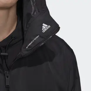 Adidas 愛迪達 彭于晏 風衣外套 長版防風外套 防潑水 外套 防風 黑色 FI4659 全新正品 統一發票 免運