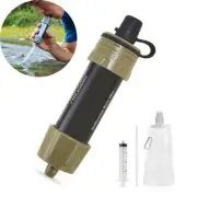 Efficient Water Purifier Straw for Outdoor Adventures and Preparedness