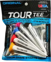 TOURTEE Tour Tee Original 5 Pack Golf Tees