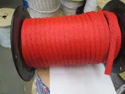 anchor rope,dock lines 5/8 x 100' RED MULTIFALAMENT POLYPROPYLENE MADE USA $5OFF