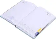 SHINEOFI Daily Planner: 2026 Journal Notebook With Monthly Index Tabs Agenda Book Schedule Organizer For Work Study
