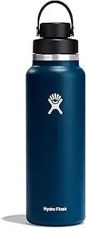 Hydro Flask 40 Oz Stainless Steel Double-Wall Wide Flex Chug Cap Indigo