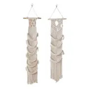 Cotton Hanging Hat Macrames Tapestry Hat Hanger Wall Decors Home