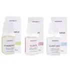 3pc Gibson Gifts Aromist Oil Aroma 15ml Chamomile/Clove/Clary Sage Scent Combo