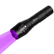 2 Mode UV Ultra Violet Light & Flashlight Black light 395nm Inspection Torch