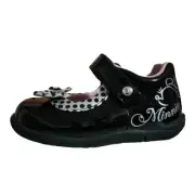 NEW Stride Rite Baby Minnie Mouse Bow Patent Leather Dotted MJ Dress Ballet Flat