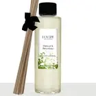 Vanilla & Patchouli Reed Diffuser Refill Oil with Replacement Reed Sticks Earthy
