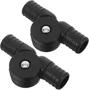 Mipcase 2pcs Wicker Chair Movable Joints Recliner Chair Recliner Accessories Patio Connector Furniture Connector Plastic Coffee
