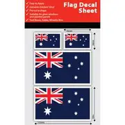 Fantastic Stickers Australia Flag Decals Sheet - B-FS-AUS