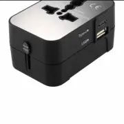 Universal Travel Adaptor Worldwide Charger Plug Converter with USB & Type C