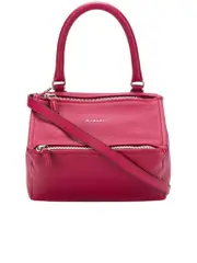 Givenchy Pandora Small Fuchsia Grained Leather Tote Bag