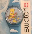 Swatch watch ANGEL BART SO28Z115 2024 Specials The Simpson's Valentine's Day