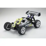 上手遙控模型 KYOSHO INFERNO NEO 2.0 鬼王 1/8 引擎越野車 黃色全套組(33003T4)