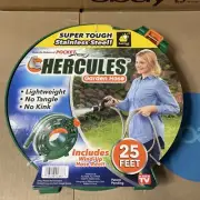 Hercules Stainless Steel Hose 25FT Heavy Duty NoKink Reel As Seen On TV NEW