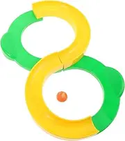 KICHOUSE Toddler Indoor Playset Plastic Train Track Ball Tracker Toy Educational Boys and Girls Sensory Training Equipment