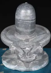 11" Black Marble Shiva Lingam Statue Relious Traditional Hindu Pooja Gifts H041