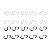/20 Bathroom Sliding Hooks DIY Craft Embellishments Iron Hooks Hanger