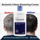 Restoria Discreet Grey 250ml Hair Colour Restoring Cream Treatment Unisex - AU