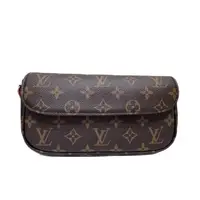 在飛比找森森購物網優惠-【Louis Vuitton】 LV新款 帆布磁釦 多功能三