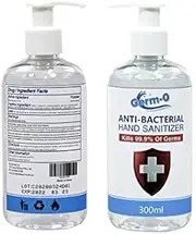 Germ-O Hand Sanitizer Gel 300 ml, Powder Pink, 300 ml